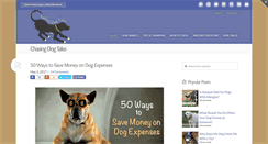 Desktop Screenshot of chasingdogtales.com