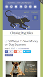 Mobile Screenshot of chasingdogtales.com